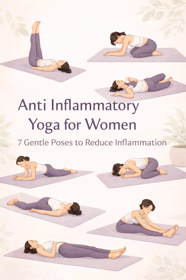 Yoga for Women’s Inflammation: 7 Gentle Poses to Calm Stress & Support Hormonal Balance