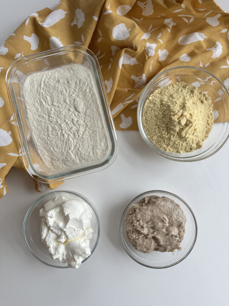 4 ingredients for tortillas